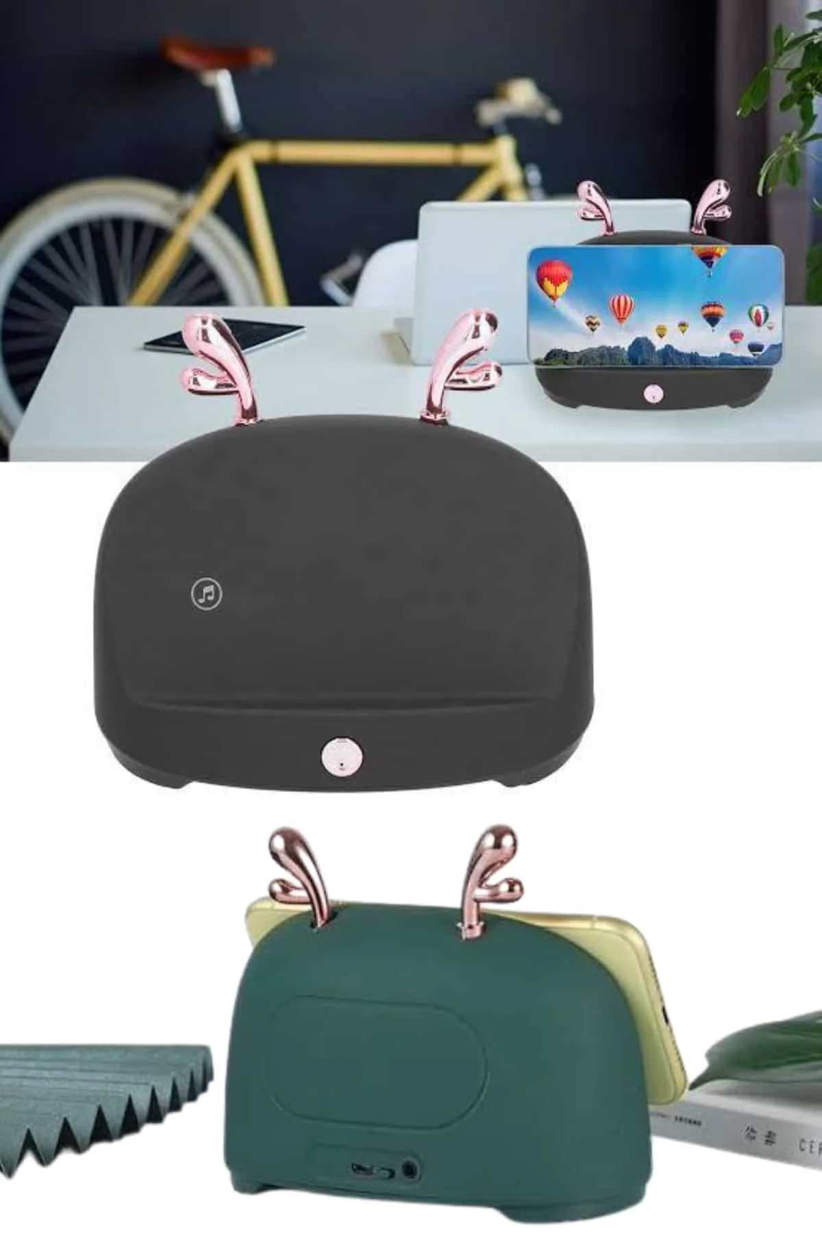 Kablosuz Bluetooth Hoparlör Telefon Koyma Özelliği Yüksek Ses Kaliteli