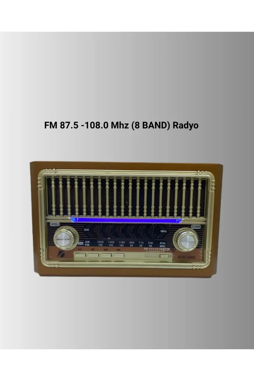 Kablosuz Bluetooth Hoparlör ve FM Radyo