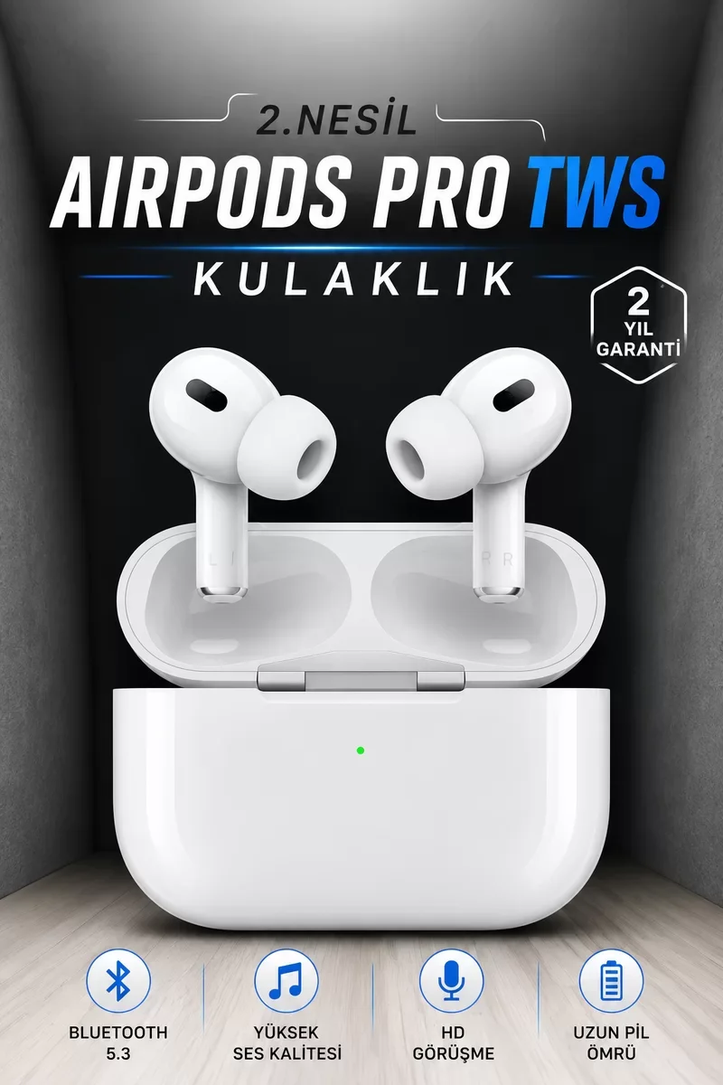 Kablosuz Bluetooth Kulaklık Gürültü Önleme Su Geçirmez Mikrofonlu