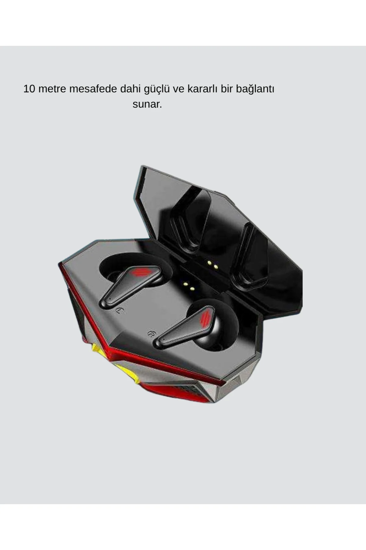 Kablosuz Bluetooth Kulaklık 5.0 Dokunmatik Kontrol Gürültü Engelleme - Görsel 4