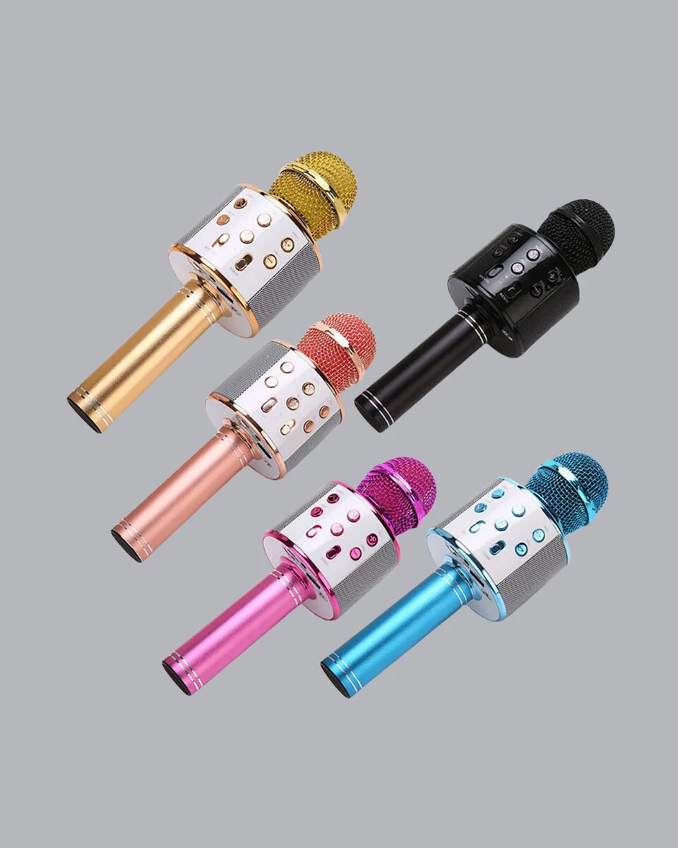 Kablosuz Bluetooth Karaoke Mikrofon Yankı Efektli - Evde Konser Deneyimi