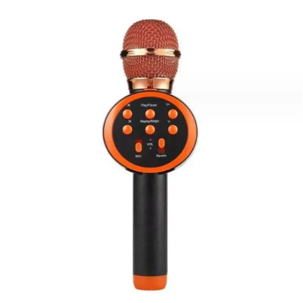 Kablosuz Bluetooth Karaoke Mikrofonu Dahili Hoparlörlü Kablosuz Bluetooth Karaoke Mikrofonu Dahili Hoparlörlü