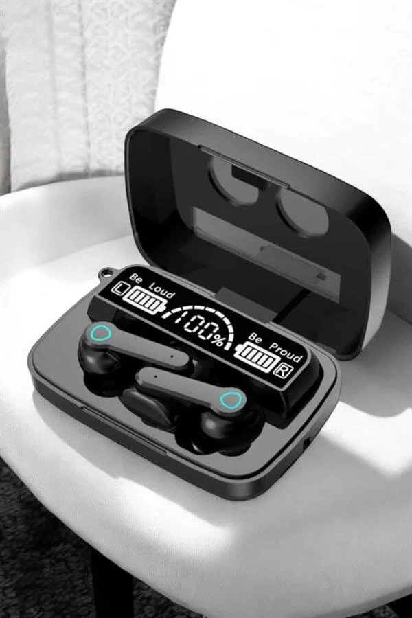 Kablosuz Bluetooth Kulaklık - M19 Powerbank Özellikli, Uzun Pil Ömrü