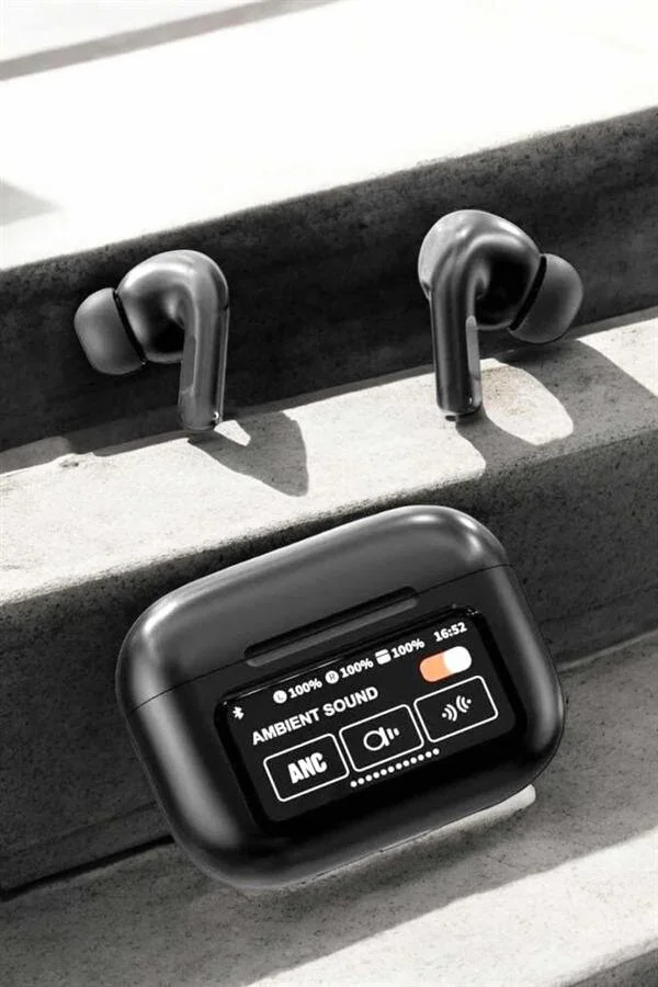 Kablosuz Bluetooth Kulaklık Ekranlı ANC Destekli Uzun Şarj Süreli - Ses Kalitesi ve Konfor