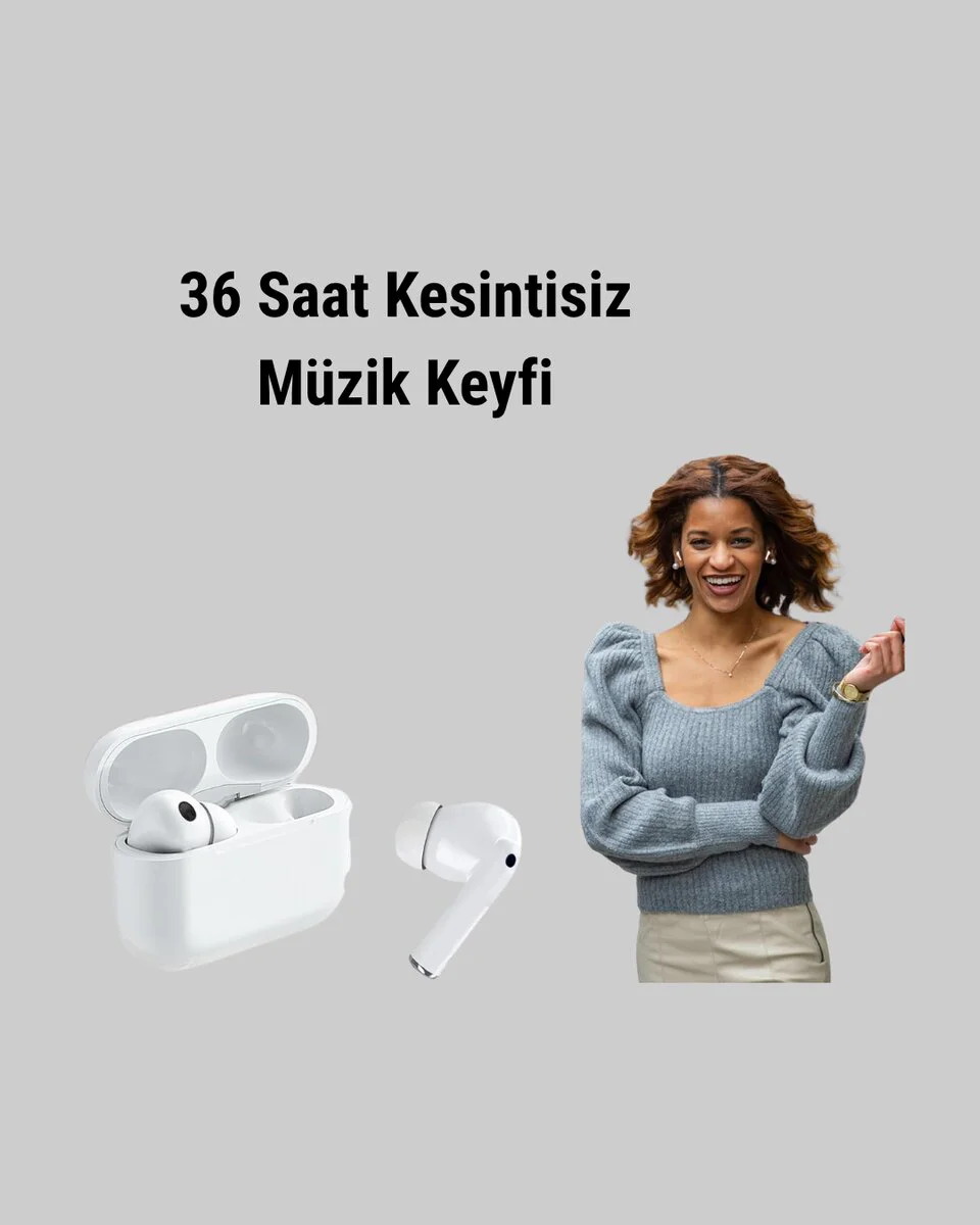 Kablosuz Bluetooth Kulaklık – Aktif Gürültü Engelleme, Type-C Hızlı Şarj, 12.4 mm Titanyum Sürücüler
