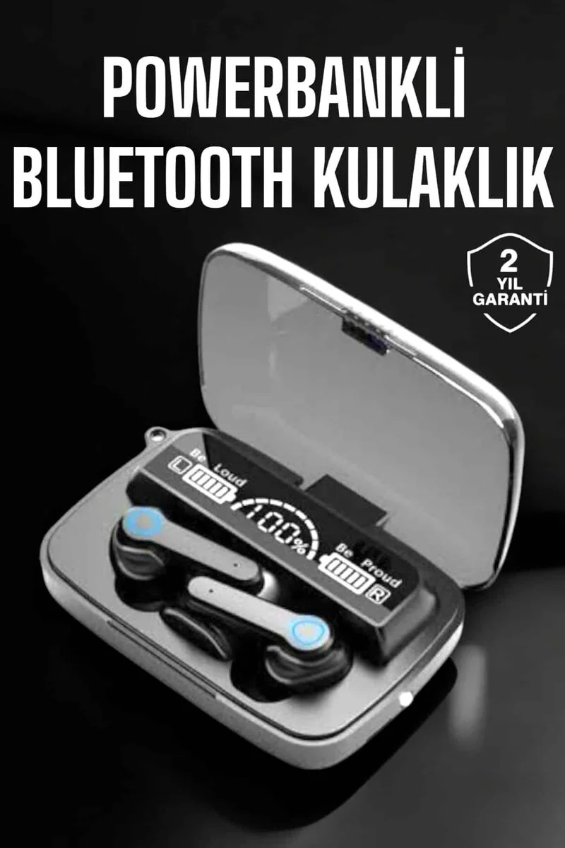 Kablosuz Bluetooth Kulaklık - 5.1 Stereo, Dokunmatik Kontrol, Uzun Pil Ömrü