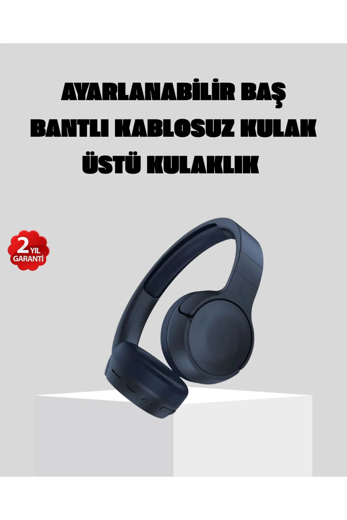 Kablosuz Bluetooth Kulaklık 5.0 18 Saat Kullanım Dinamik Sürücü S