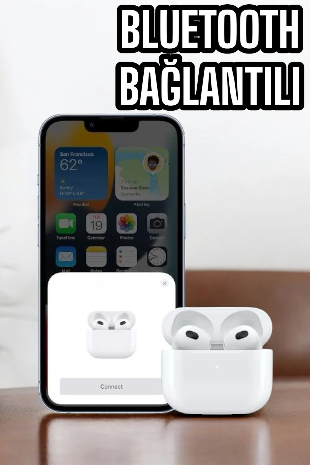 Kablosuz Bluetooth Kulaklık TWS ANC Özelliği Yüksek Ses Kaliteli