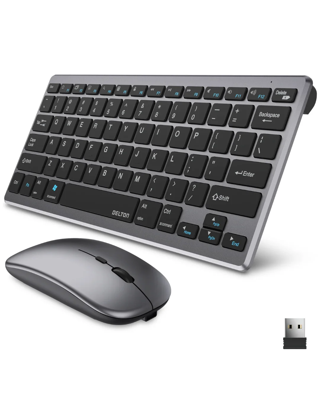 Kablosuz Bluetooth Klavye Mouse Seti Şarjlı Tablet Laptop Uyumlu