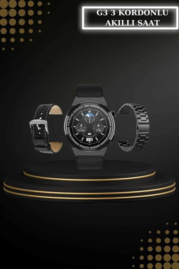Kablosuz Bluetooth Kulaklık ve Kordon Hediyeli Akıllı Saat - Nabız Ölçer, Uzun Pil Ömrü, Bluetooth 5.0 Fiyatı, Yorumları ve Özellikleri