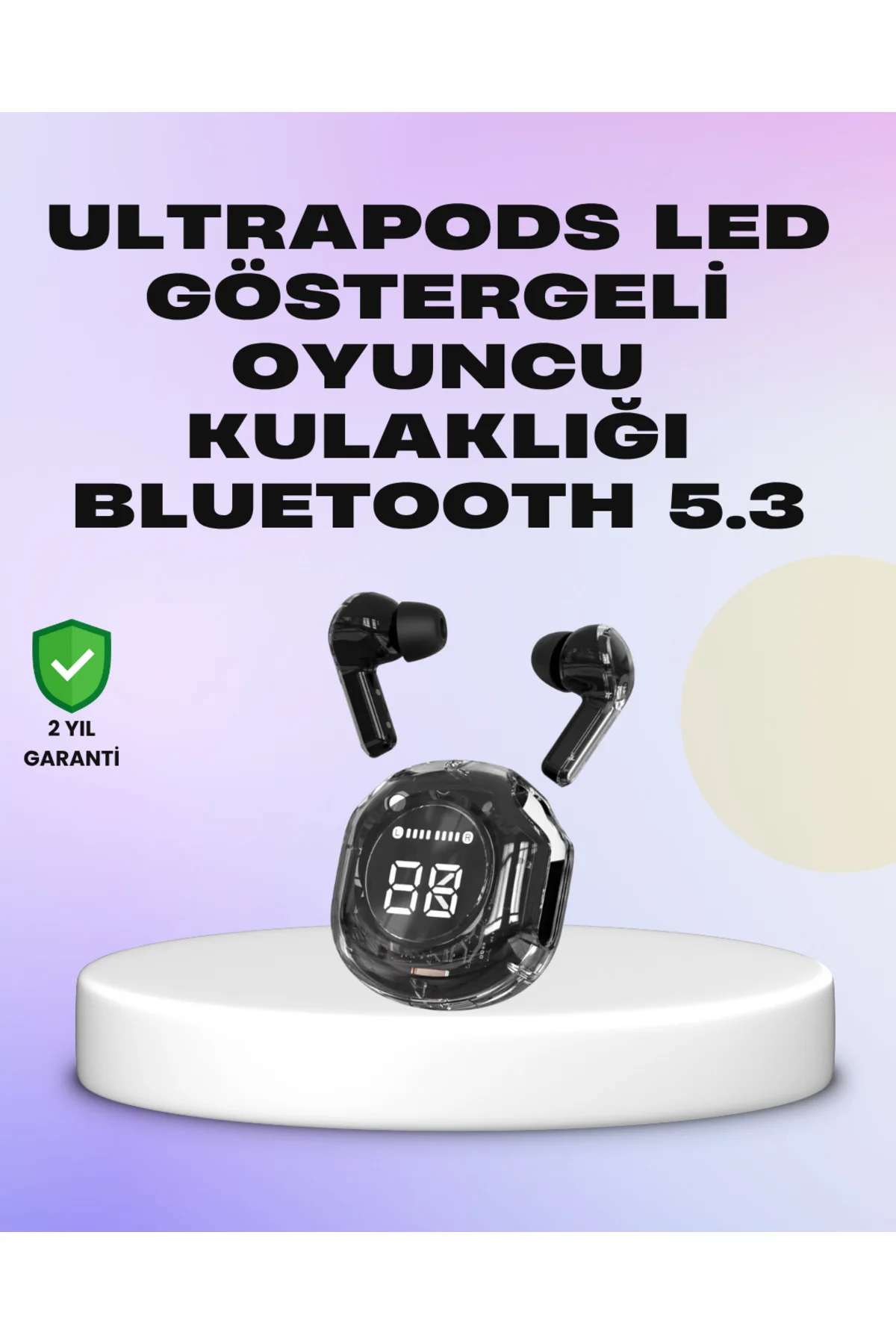 Kablosuz Bluetooth Kulaklık Hifi Ses Kalitesi ve Mikrofonlu