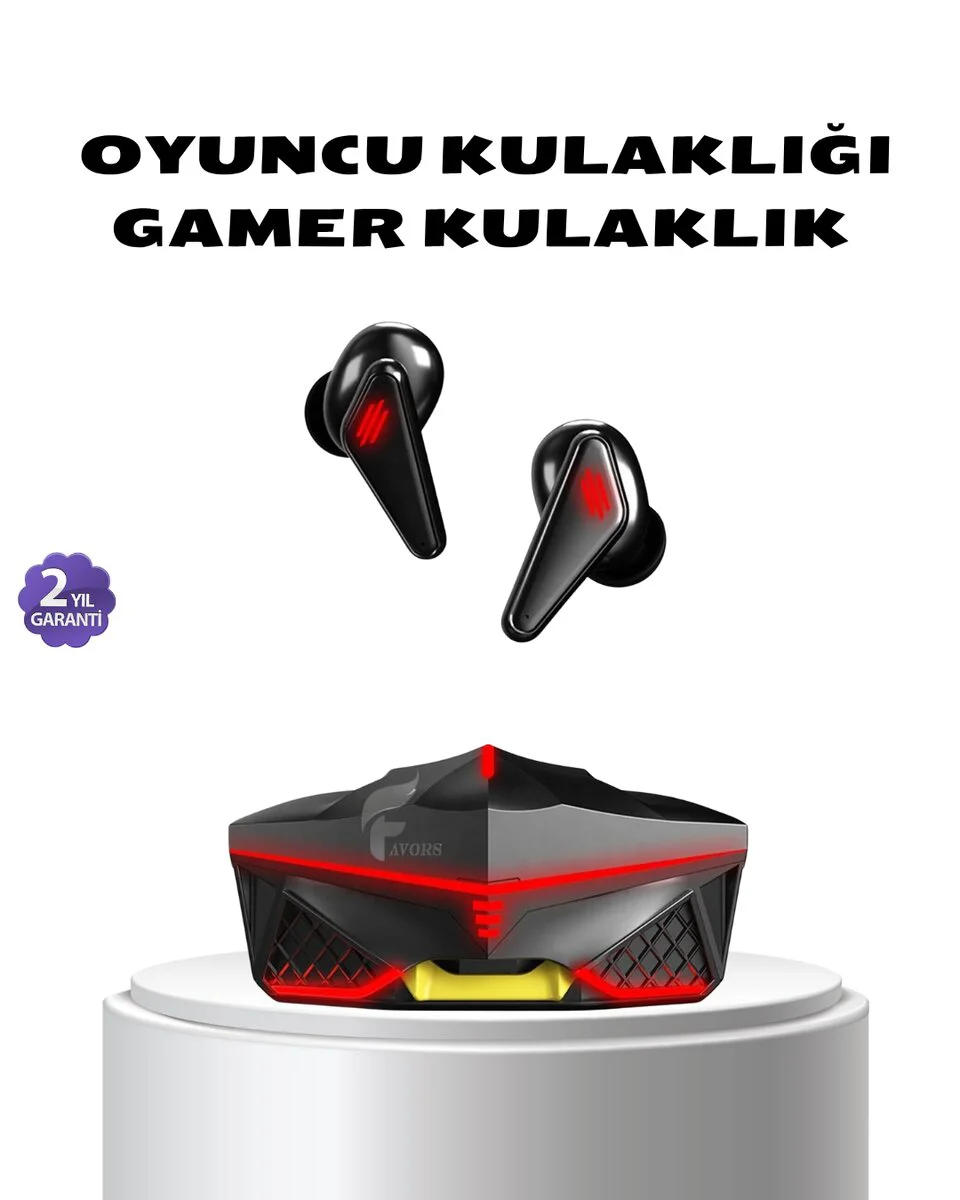 Kablosuz Bluetooth Kulaklık 5.0 - Dokunmatik Kontrol ve Gürültü Engelleme