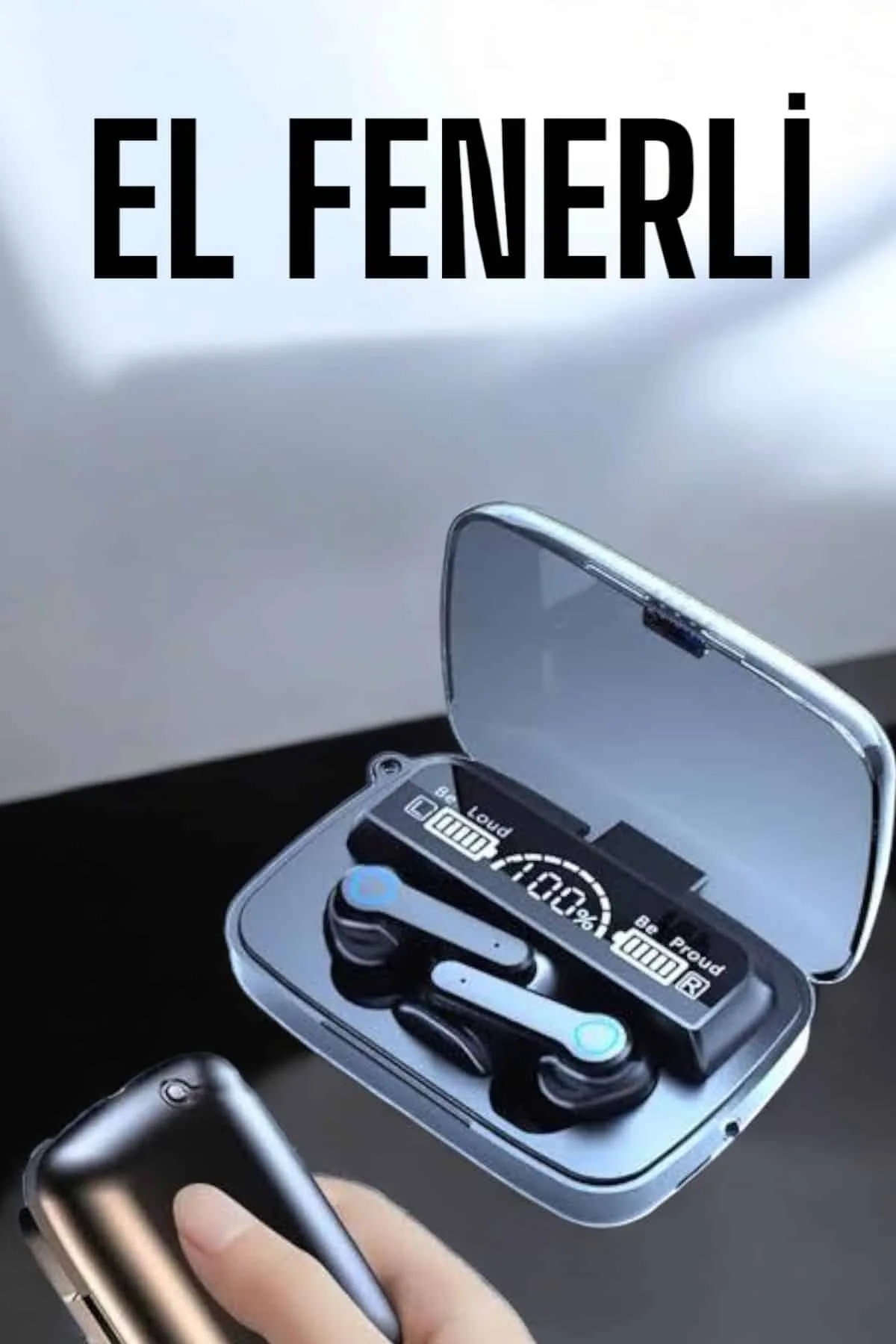 Kablosuz Bluetooth Kulaklık Dokunmatik Kontrol Uzun Pil Ömrü - Li