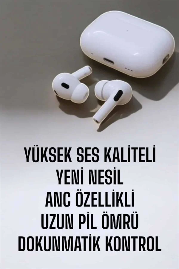Kablosuz Bluetooth Kulaklık Gürültü Önleme, Su Geçirmez, Mikrofonlu