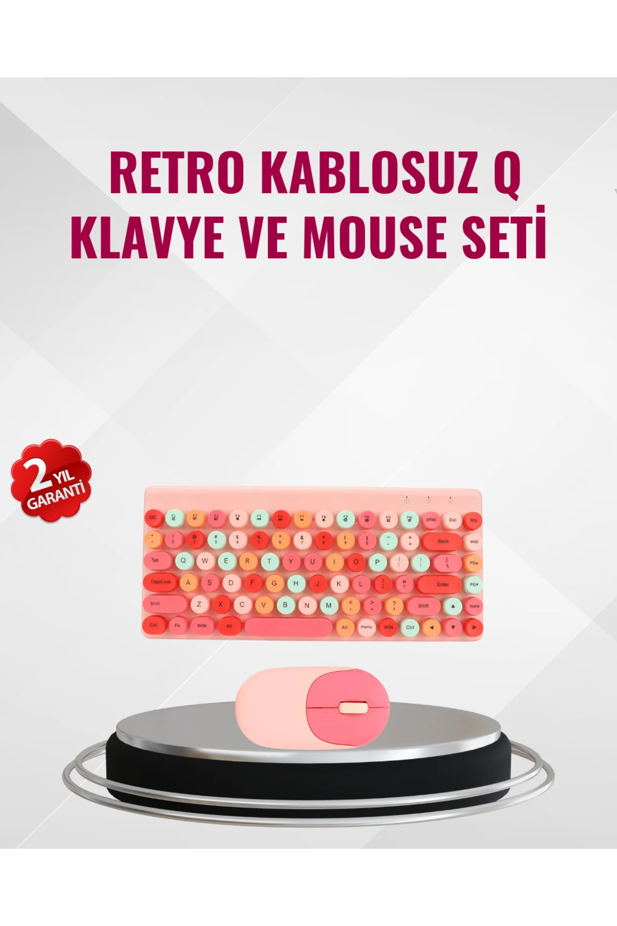 Kablosuz Bluetooth Klavye – Çoklu Cihaz Desteği, Akıllı Güç Tasarrufu