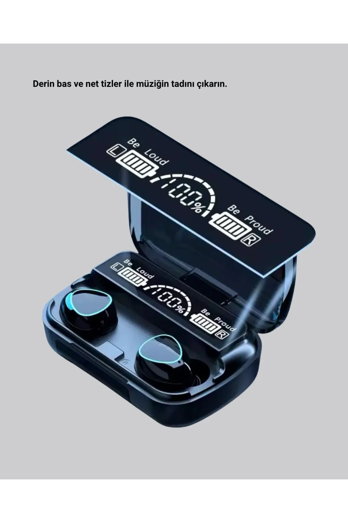 Kablosuz Bluetooth Kulaklık 5.1 Uzun Pil Ömrü Gürültü Engelleme