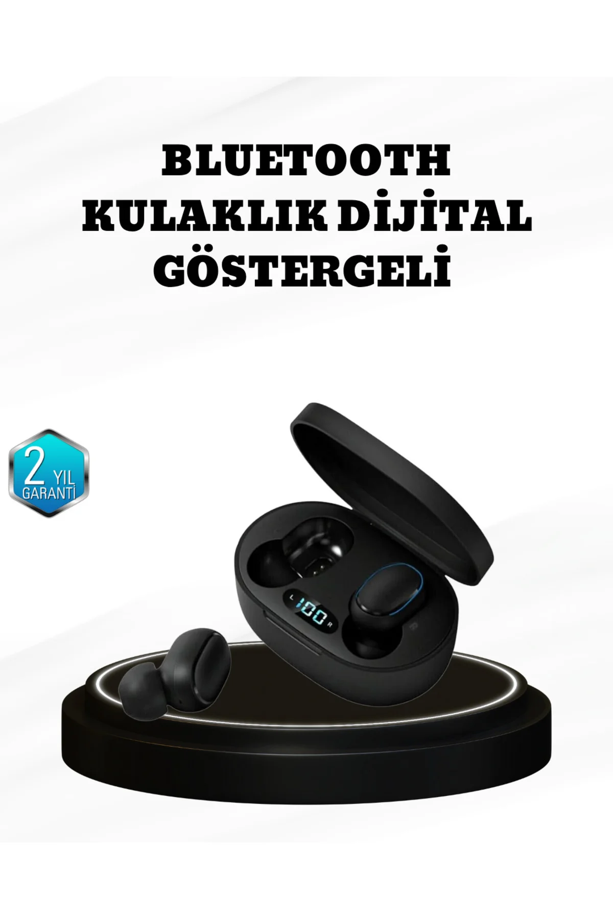Kablosuz Bluetooth Kulaklık – Gürültü Önleyici, Suya Dayanıklı, M
