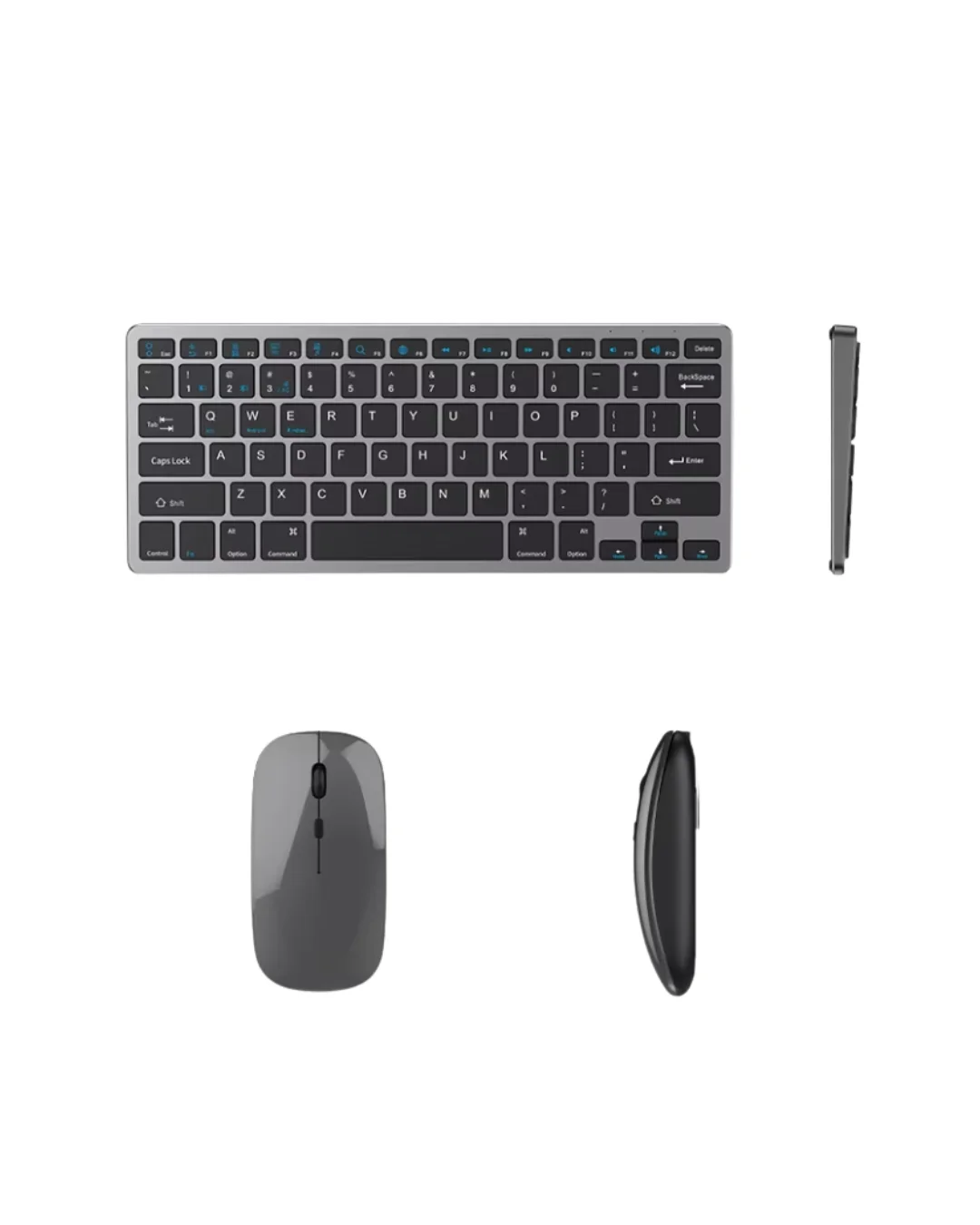 Kablosuz Bluetooth Klavye Mouse Seti Şarjlı Tablet Laptop Uyumlu