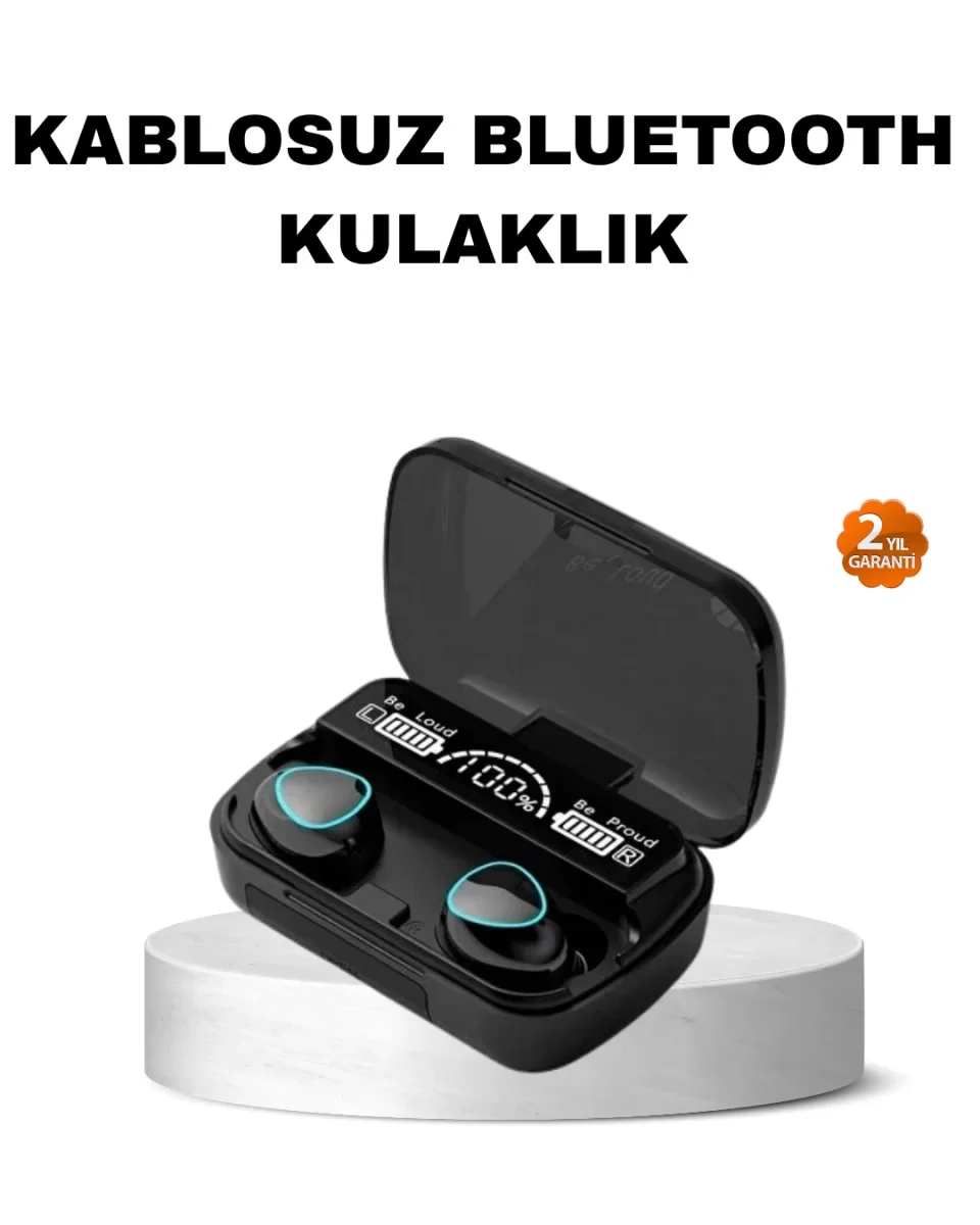 Kablosuz Bluetooth Kulaklık 5.1 Uzun Pil Ömrü Gürültü Engelleme -