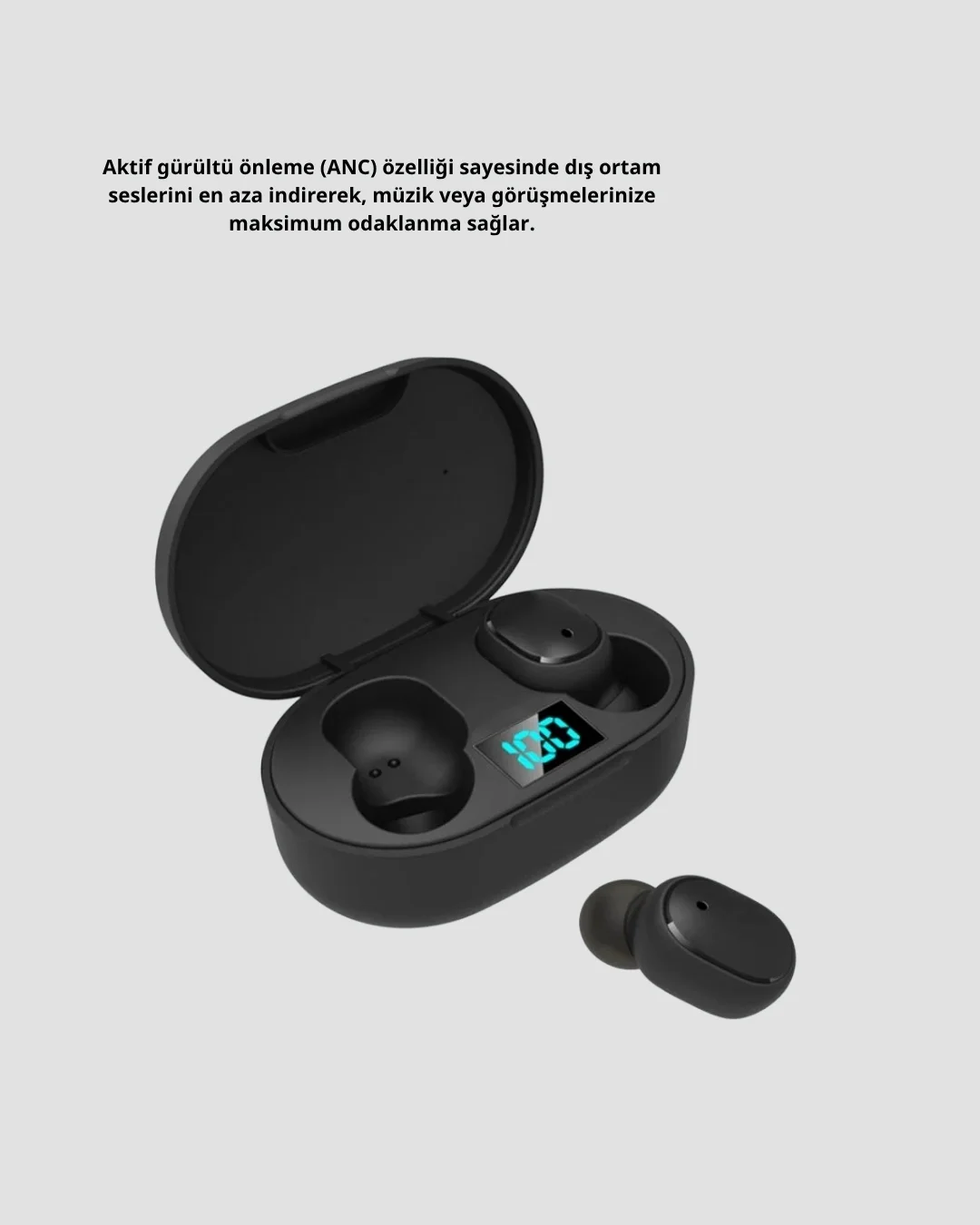 Kablosuz Bluetooth Kulaklık – Gürültü Önleyici, Suya Dayanıklı, Mikrofonlu, Uzun Pil Ömürlü Fiyatı, Yorumları ve Özellikleri