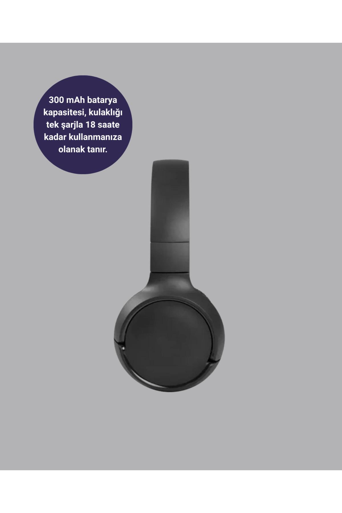 Kablosuz Bluetooth Kulaklık 5.0 18 Saat Kullanım Dinamik Sürücü S