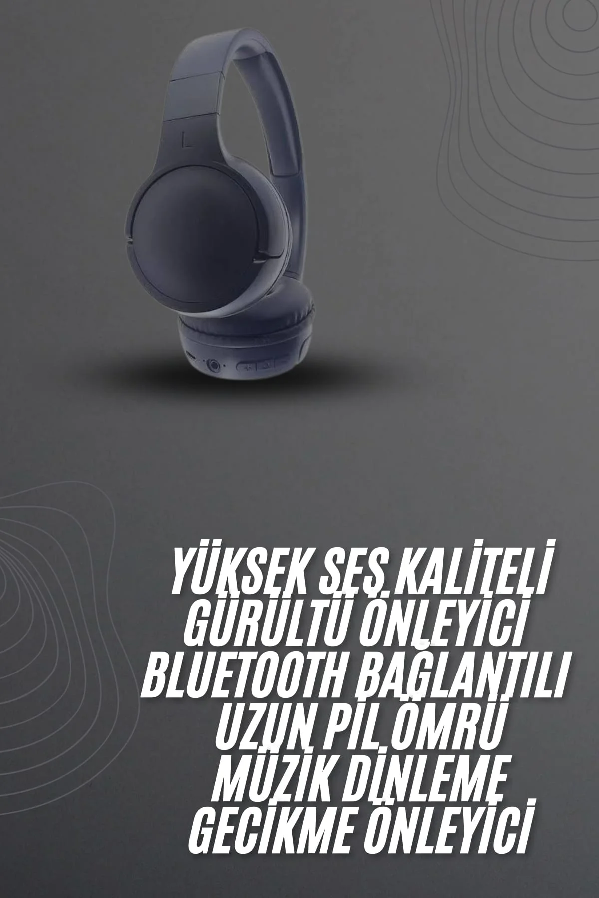 Kablosuz Bluetooth Kulaklık Kulak Üstü Ayarlanabilir Uzun Ömürlü Yeni Nesil Kablosuz Bluetooth Kulaklık Kulak Üstü Ayarlanabilir Uzun Ömürlü Yeni Nesil