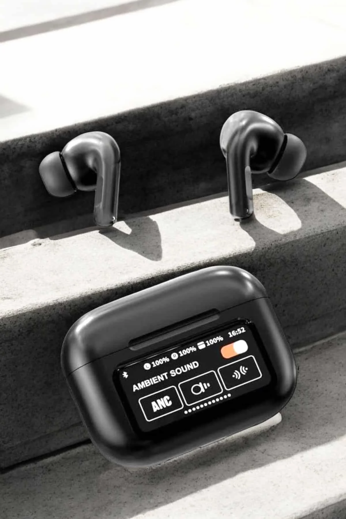 Kablosuz Bluetooth Kulaklık Ekranlı Uzun Şarj Süreli ANC Destekli Fiyatı, Yorumları ve Özellikleri