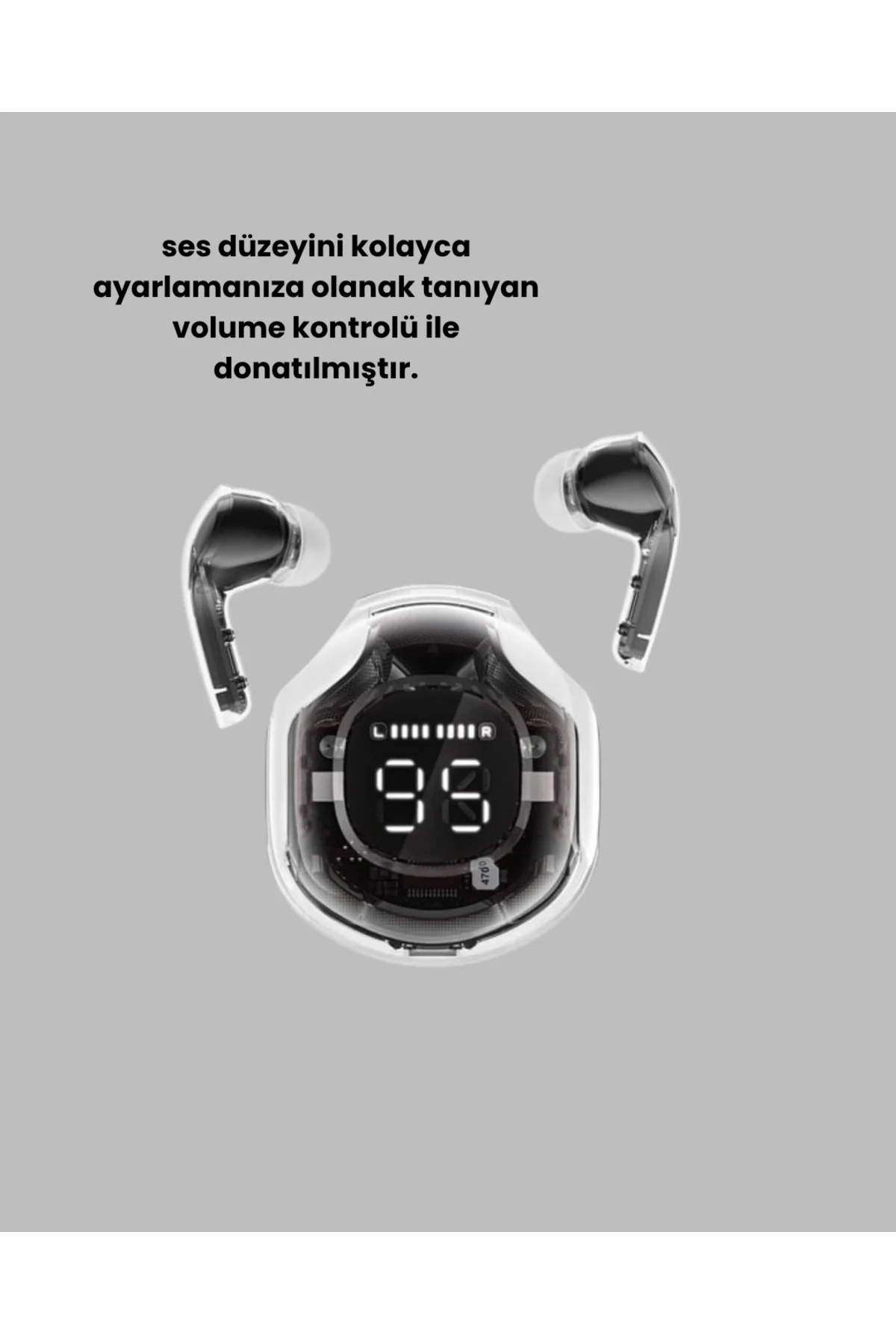 Kablosuz Bluetooth Kulaklık Hifi Ses Kalitesi ve Mikrofonlu