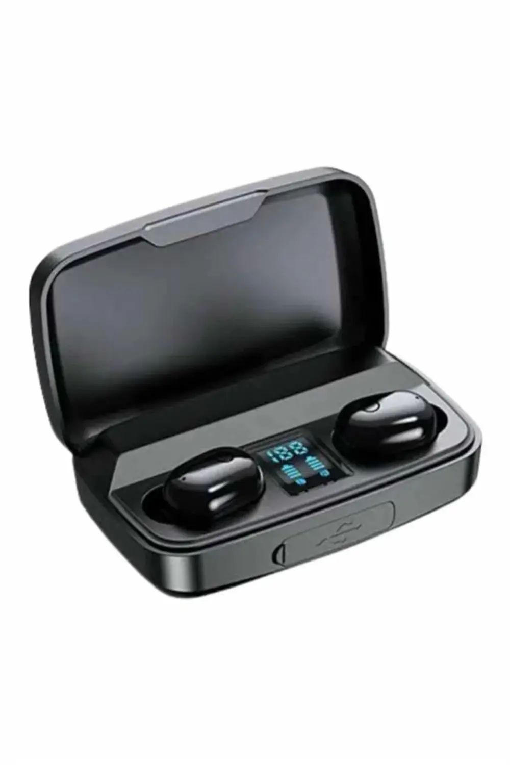 Kablosuz Bluetooth Kulaklık Android ve İOS Uyumlu Led Göstergeli