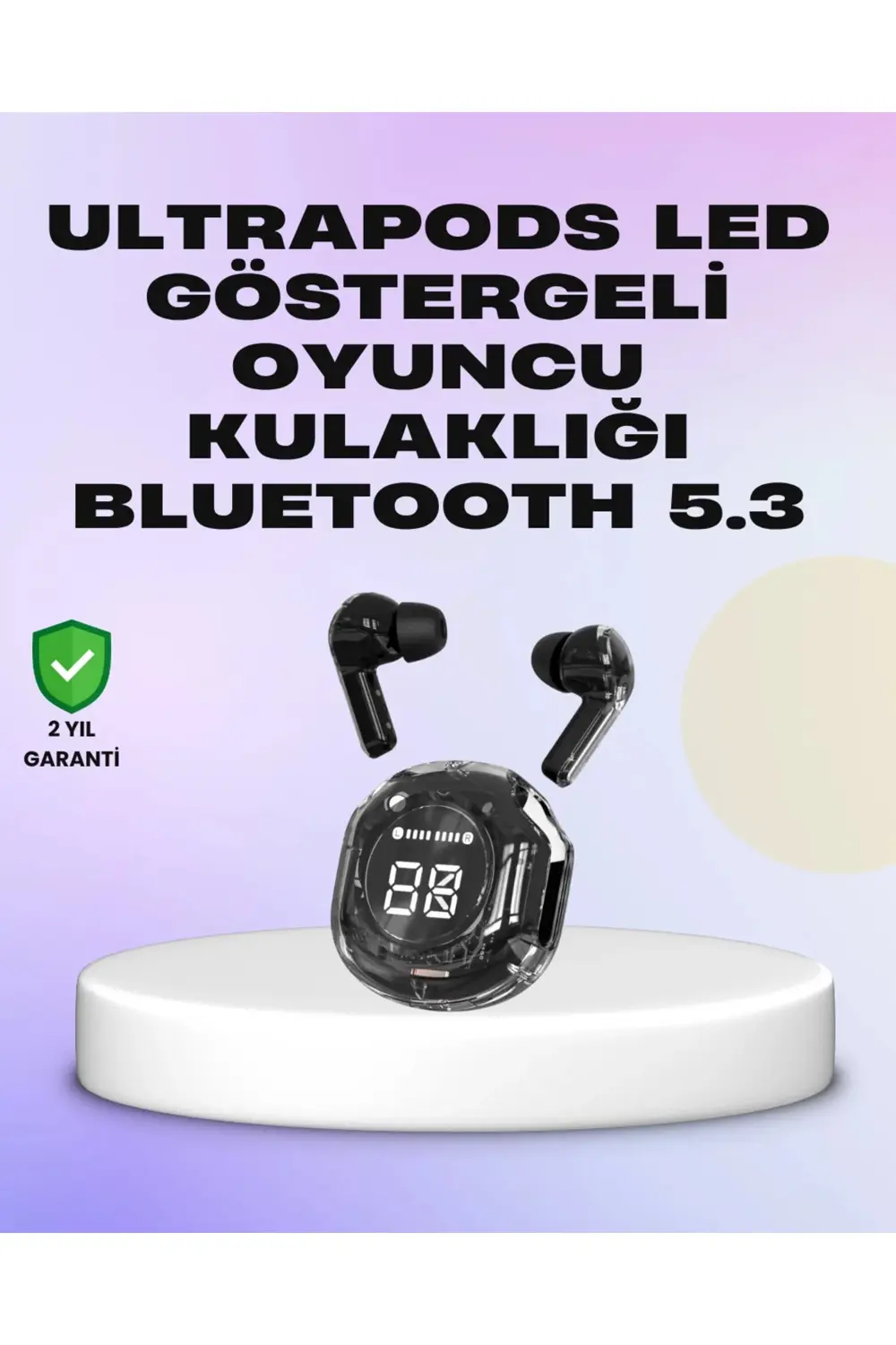 Kablosuz Bluetooth Kulaklık Hifi Ses Kalitesi ve Mikrofonlu