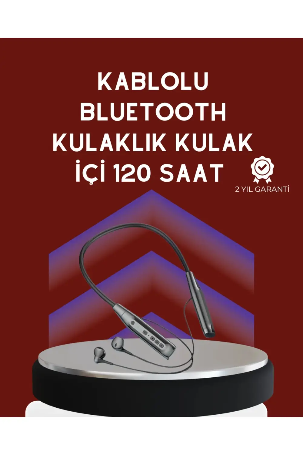 Kablosuz Bluetooth Kulaklık – Net Ses Kalitesi Dokunmatik Tuş Gür