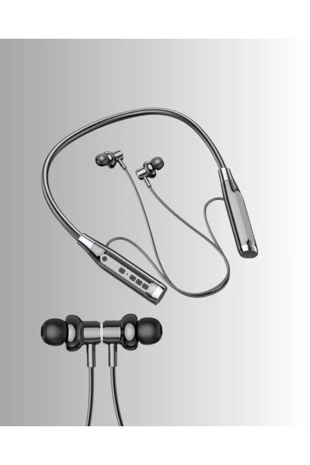 Kablosuz Bluetooth Kulaklık – Net Ses Kalitesi Dokunmatik Tuş Gür