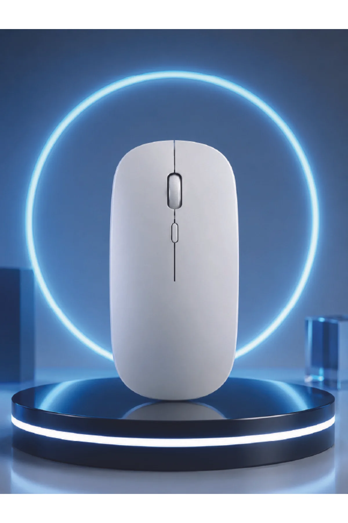 Kablosuz Bluetooth Oyuncu Mouse Sessiz Tıklama Ergonomik Wireless Fare Kablosuz Bluetooth Oyuncu Mouse Sessiz Tıklama Ergonomik Wireless Fare - Görsel 3