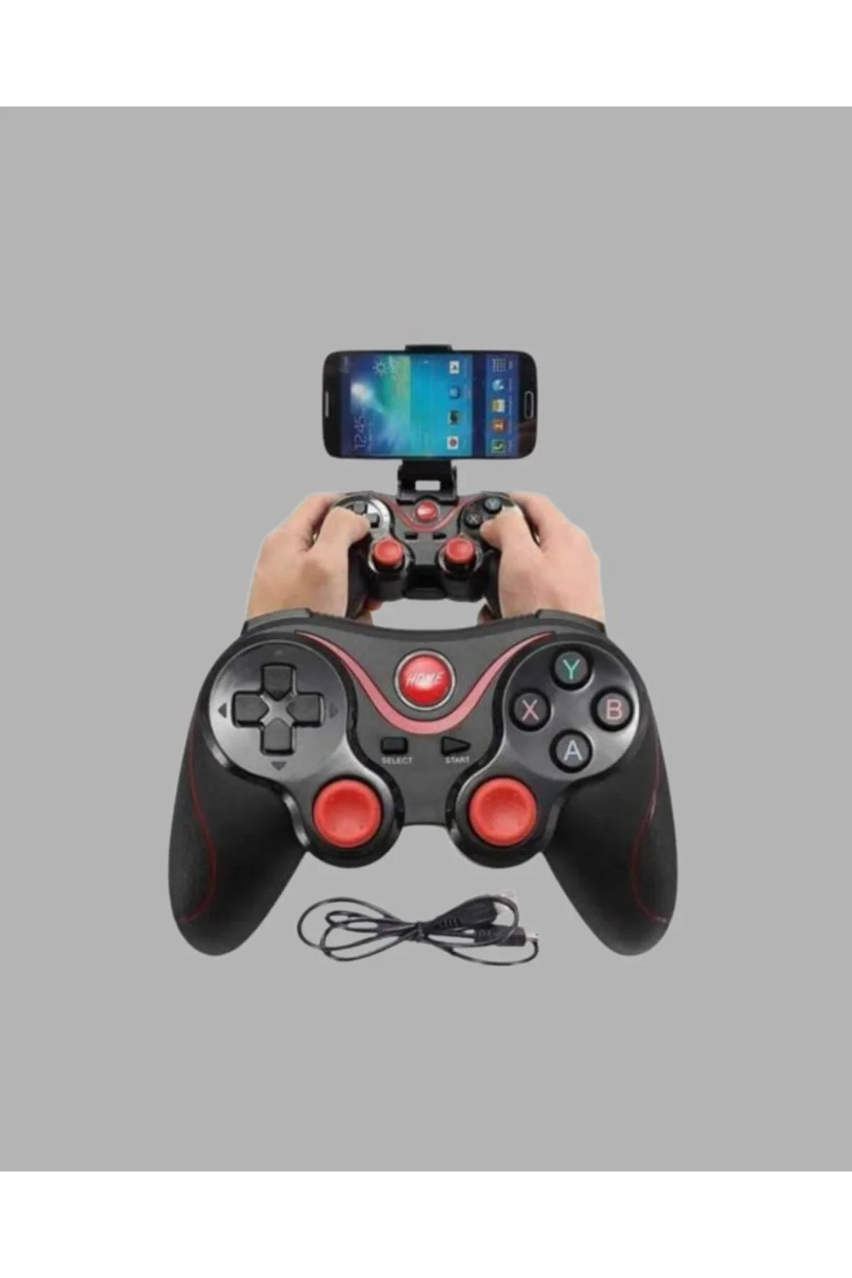 Kablosuz Bluetooth Oyun Kolu Mobil TV PC Uyumlu Ergonomik Tasarım