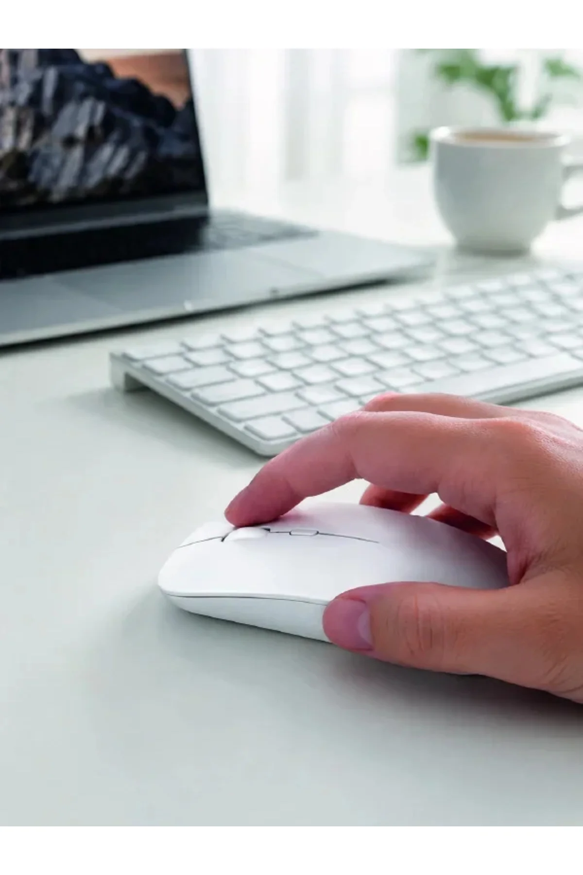 Kablosuz Bluetooth Oyuncu Mouse Sessiz Tıklama Ergonok Wireless Fare Kablosuz Bluetooth Oyuncu Mouse Sessiz Tıklama Ergonok Wireless Fare