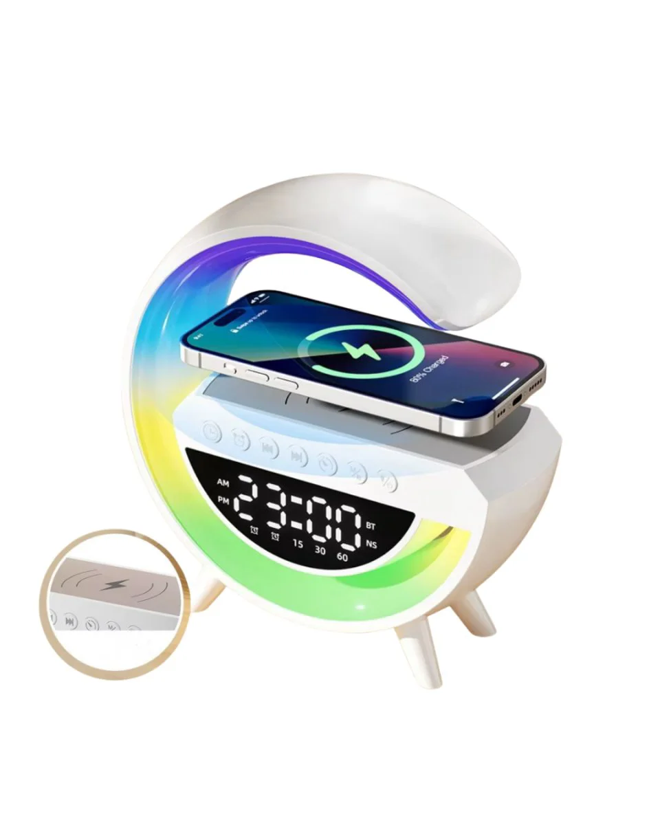 Kablosuz Bluetooth RGB Hoparlör - Çoklu Medya Desteği ve Estetik Tasarım