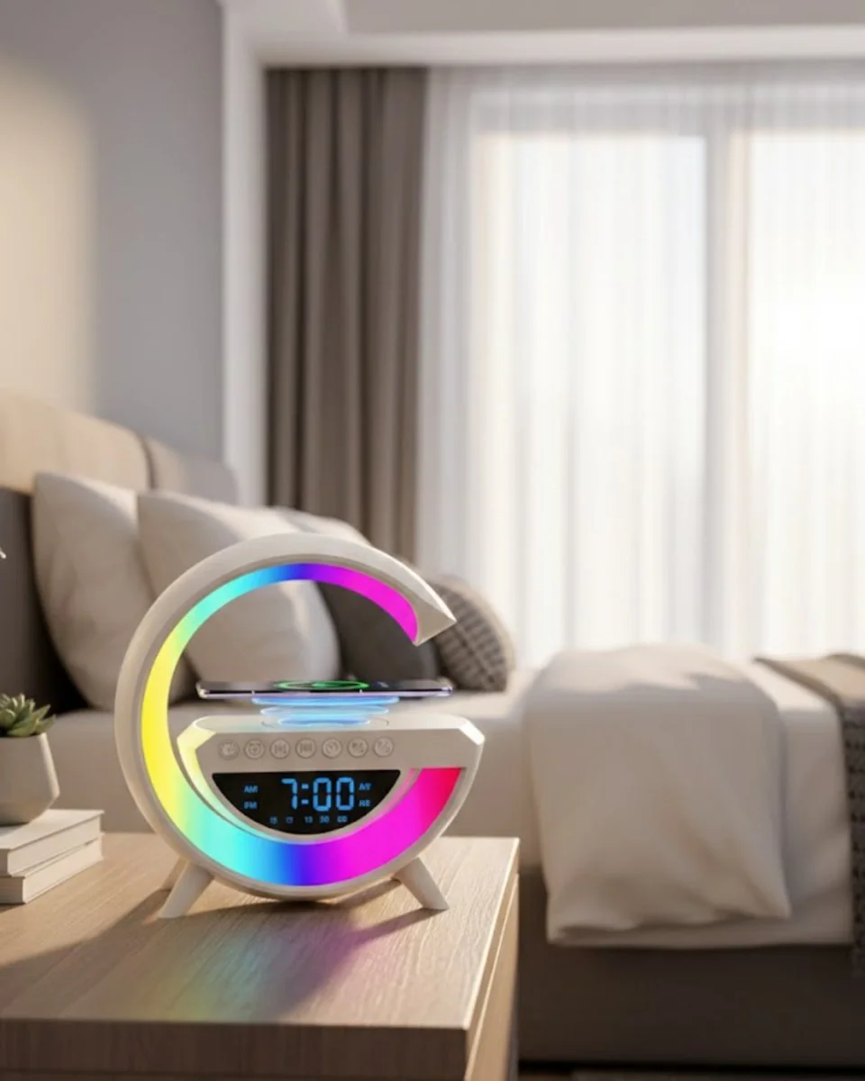 Kablosuz Bluetooth RGB Hoparlör - Çoklu Medya Desteği ve Estetik Tasarım