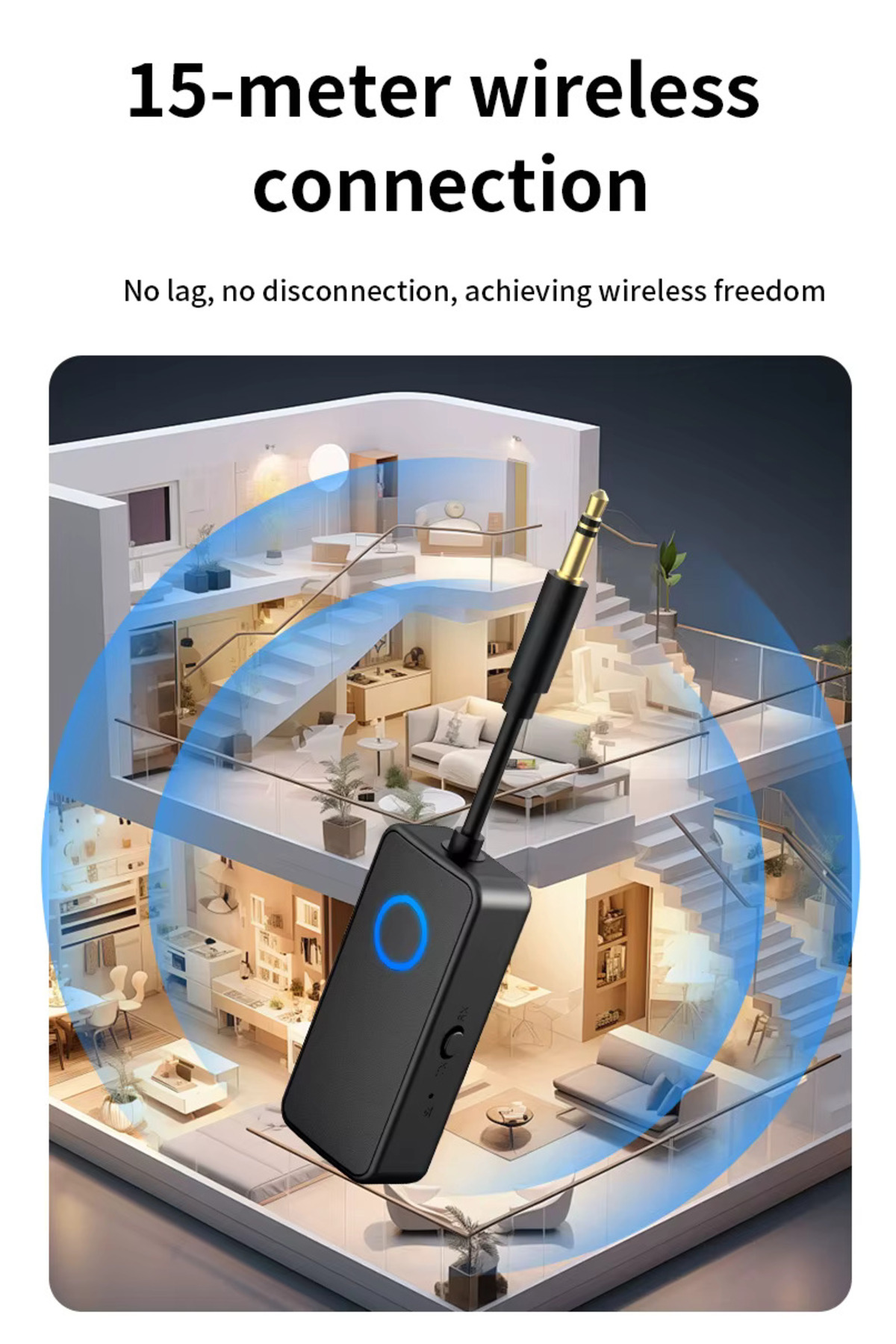 Pmr Kablosuz Bluetooth Ses Adaptörü – Alici & Verici, Hd Ses, Gürültü