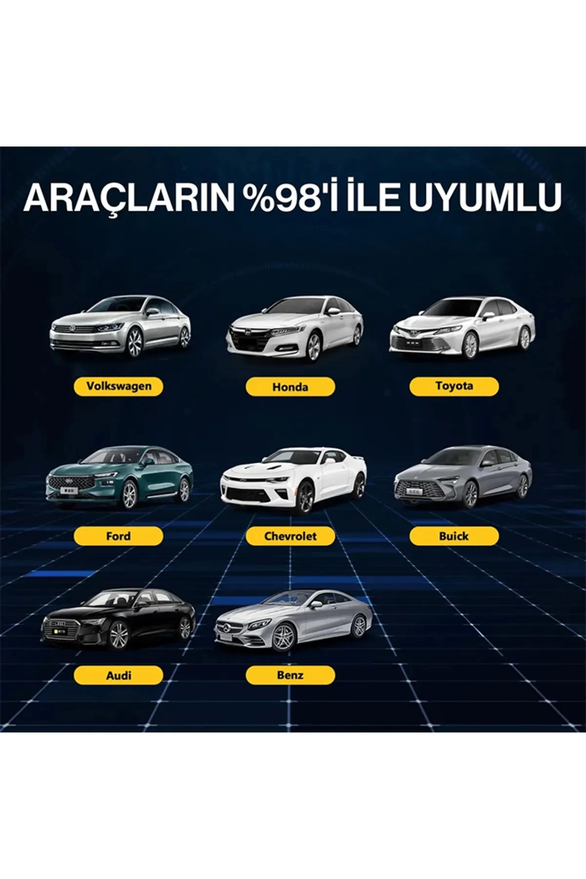 Kablosuz Carplay & Android Auto Adaptörü - Apple Ve Android Cihaz