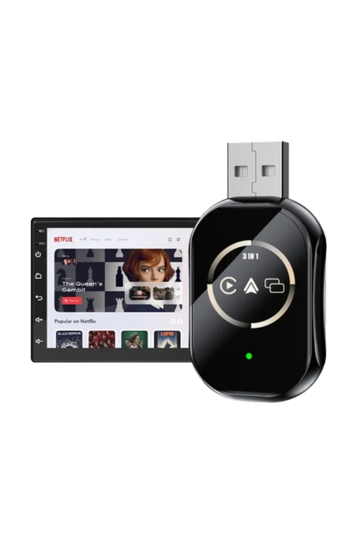 Kablosuz CarPlay Android Auto Dönüştürücü Kablo Derdi Olmadan Bağlantı Kablosuz CarPlay Android Auto Dönüştürücü Kablo Derdi Olmadan Bağlantı