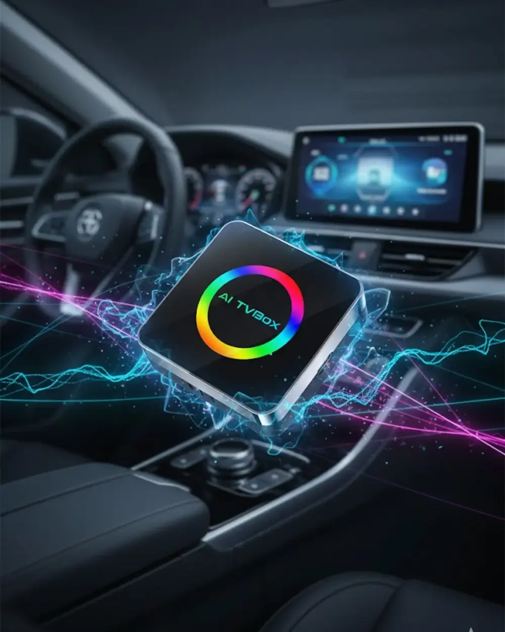 Kablosuz CarPlay Android Auto Adaptörü Araç İçi Multimedya Dönüşt
