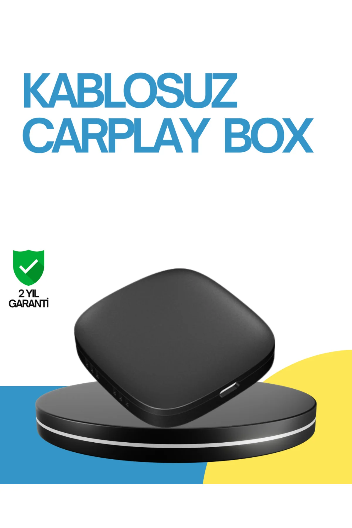 Kablosuz Carplay Ve Android Auto Dönüştürücü Adaptör