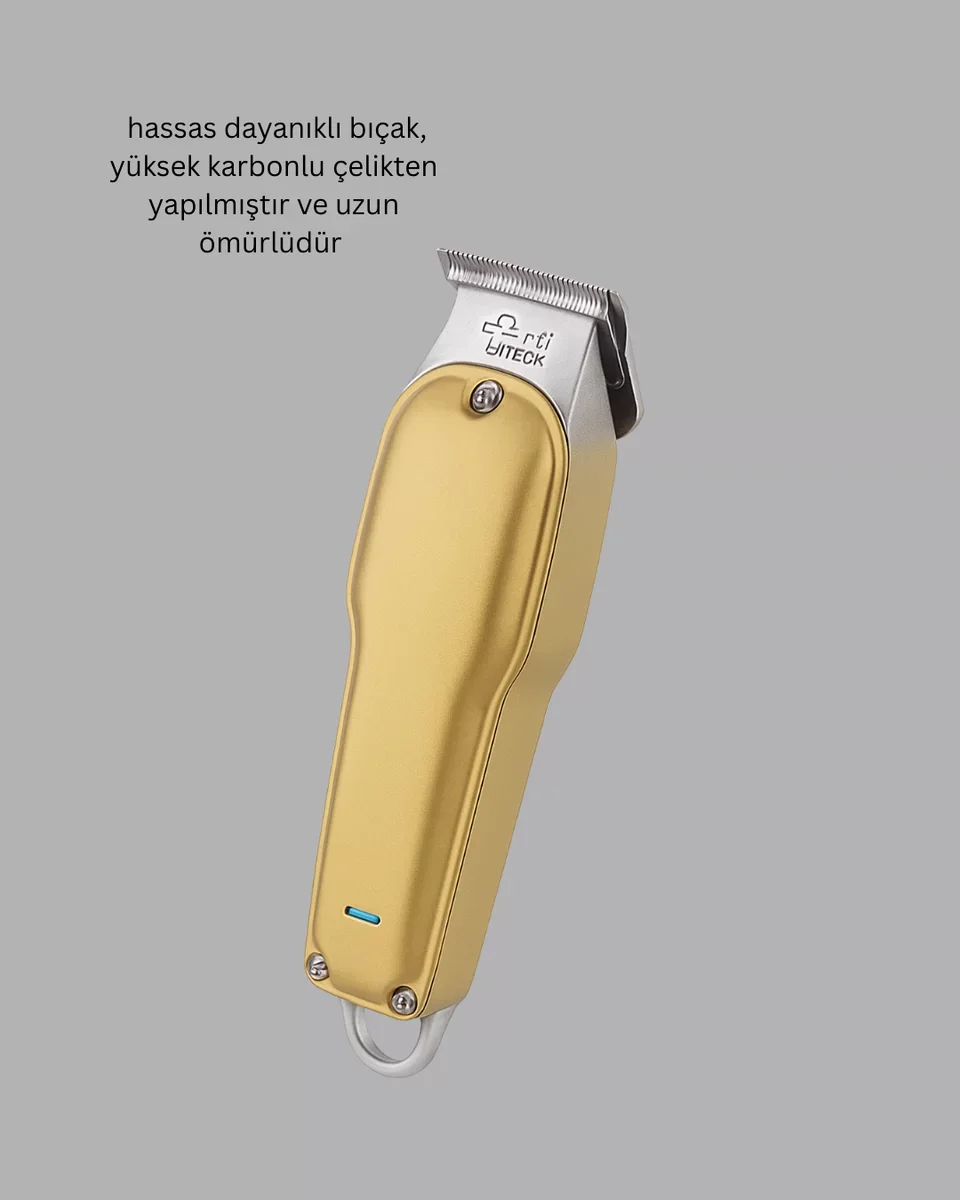 Kablosuz Erkek Bakım Tıraş Makinesi Hassas Bıçaklı Şarjlı Kullanım Yeni Nesil