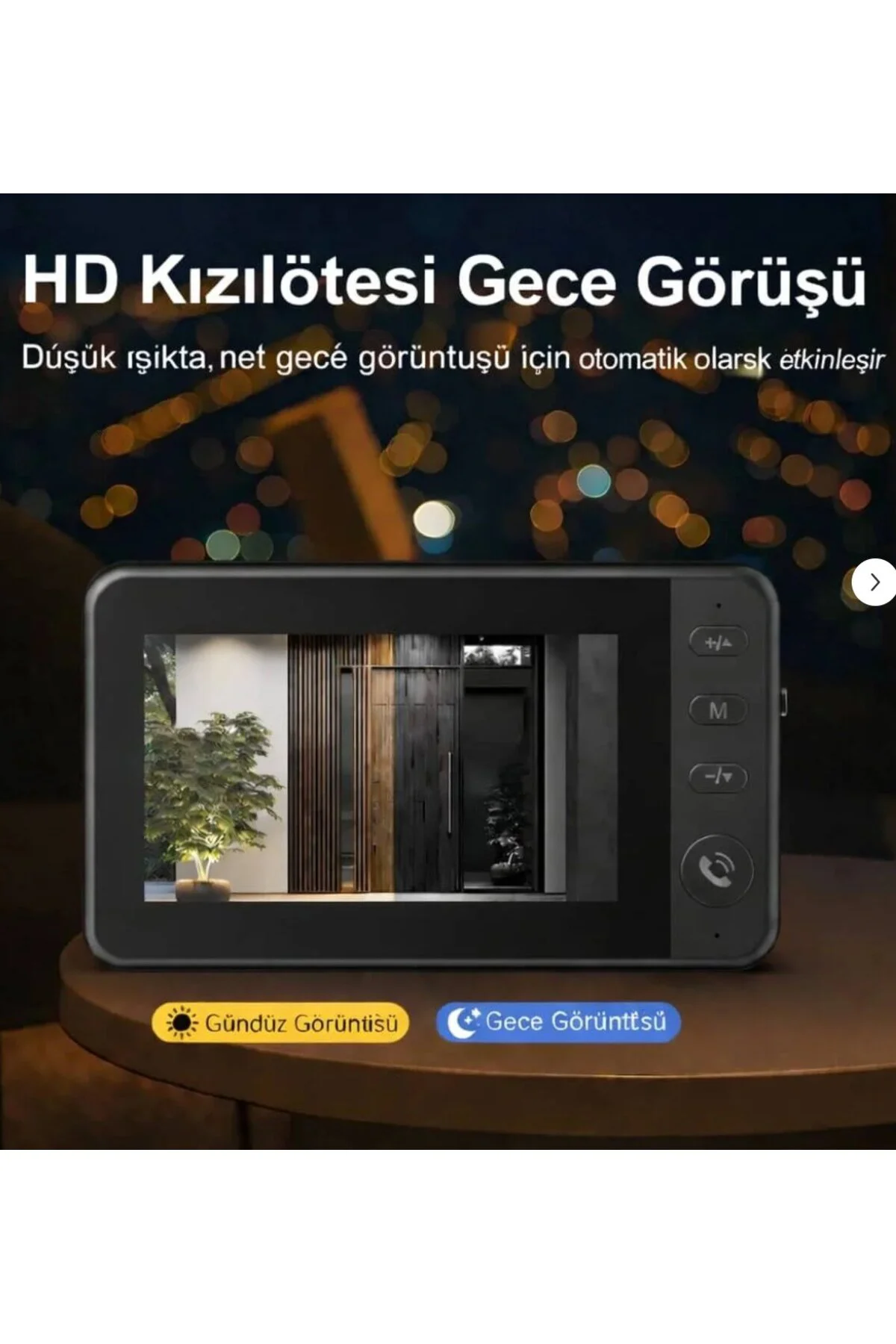 Kablosuz Görüntülü Kapı Zili 4.3 İnç IPS Ekran Çift Yönlü Konuşma Gece Görüşlü Şarjlı Akıllı Kapı Zili Kablosuz Görüntülü Kapı Zili 4.3 İnç IPS Ekran Çift Yönlü Konuşma Gece Görüşlü Şarjlı Akıllı Kapı Zili