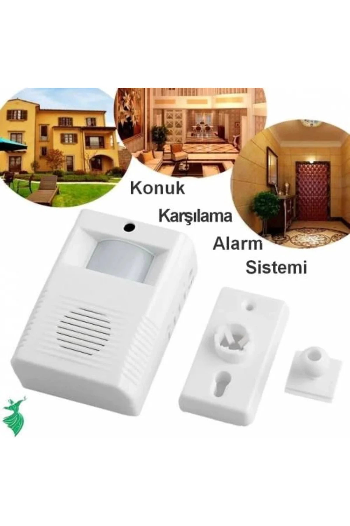 Kablosuz Hareket Sensörlü Konuk Karşılama Kapı Alarm Sistemi Seti Kablosuz Hareket Sensörlü Konuk Karşılama Kapı Alarm Sistemi Seti