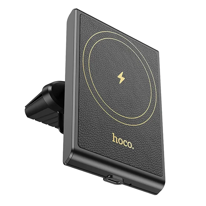Kablosuz Hızlı Şarjlı Araç Telefon Tutucu - Klima Havalandırma Tipi