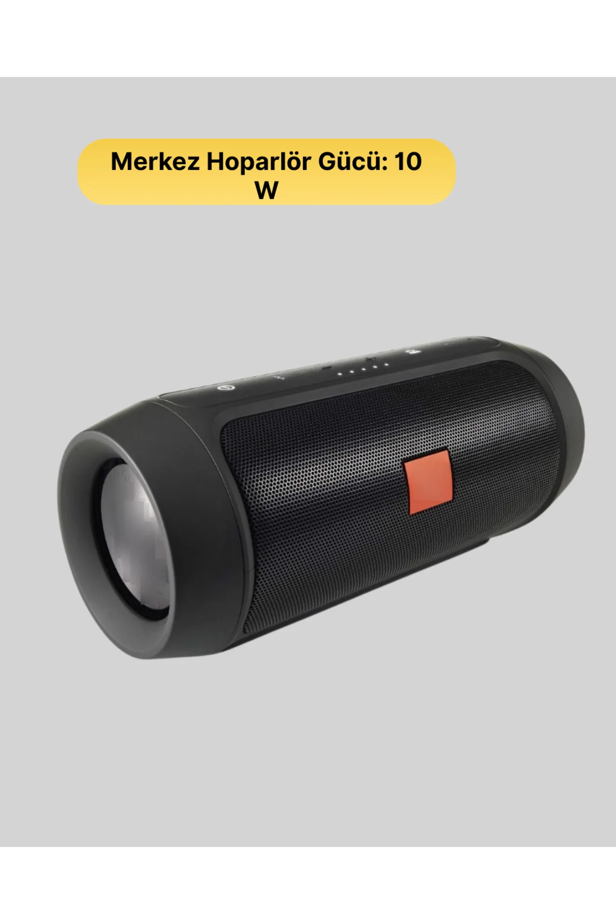 Kablosuz Hoparlör 12 Saat Çalma Süresi USB AUX TF Kart Destekli