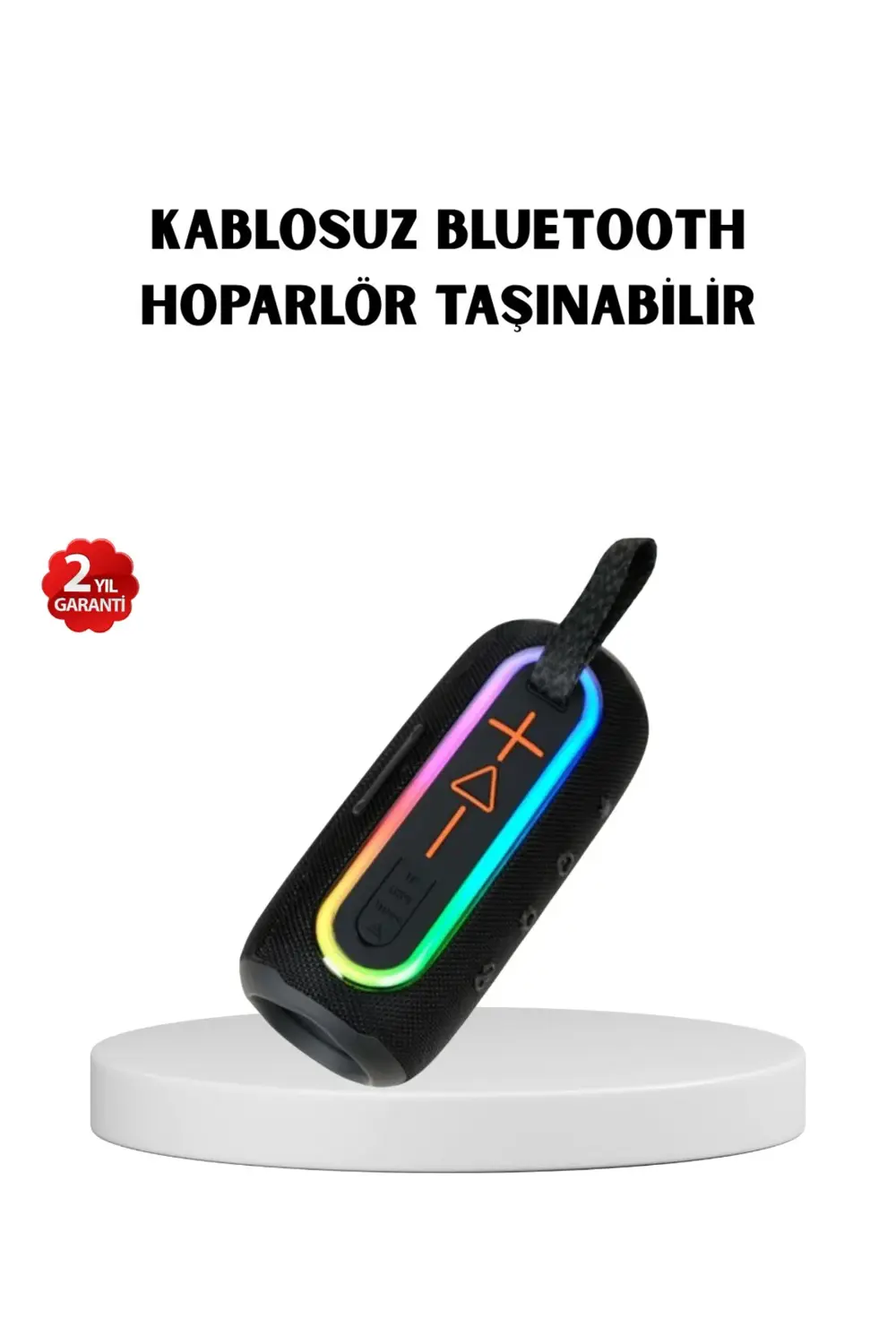 Kablosuz Hoparlör – Bluetooth 5.1, Güçlü Bas ve 10 Metre Menzil