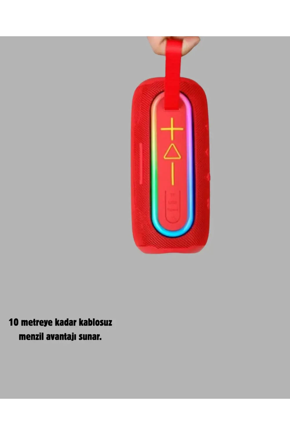 Kablosuz Hoparlör – Bluetooth 5.1, Güçlü Bas ve 10 Metre Menzil