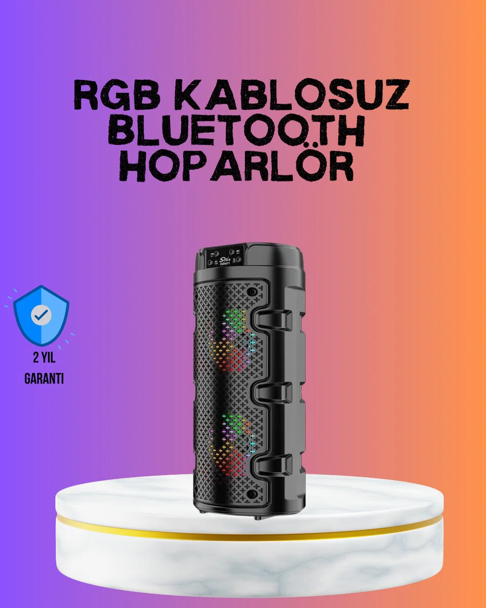 Kablosuz Hoparlör - Güçlü Bass ve Net Tiz